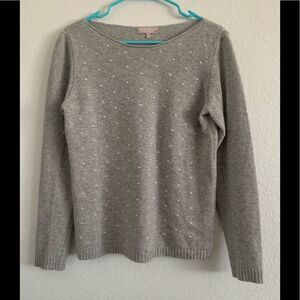 Bendetta B Gray Polka Dot Sweater